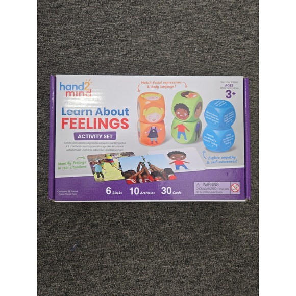 Hand 2 Mind Other - Hand 2 Mind Learn About Feelings Activity Set - BRAND NEW
